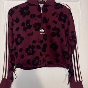Adidas Maroon Hoodie